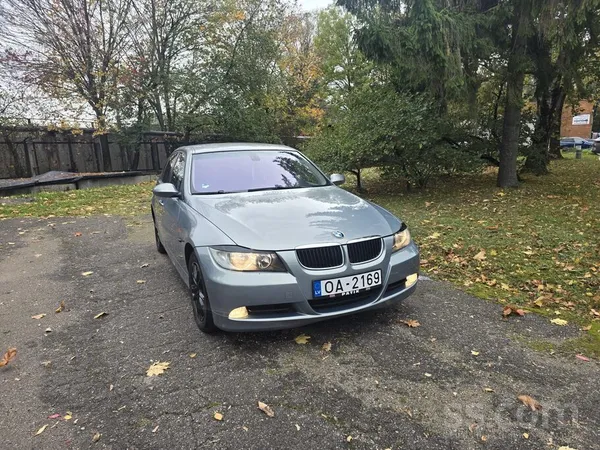 BMW 320 2006, 2.0 benzīns, Manuāls, Sedans, Zils — Latvijā
