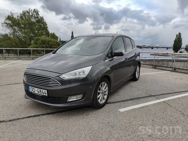 Ford C-Max 2019.gada 1.5 Tdi ekonomisks un dinamisks minivens. Jauna TA uz d