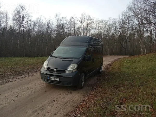 Nissan Kravas mikrobuss ar 1.9 Dtdi augstais, garais, vin