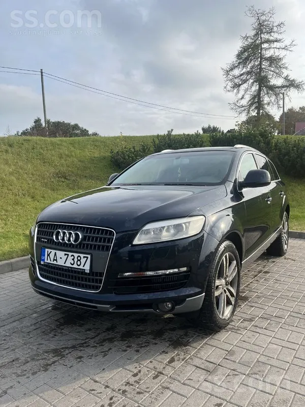 Audi Q7 2006, 3.0D dīzelis, Automāts, SUV/Apvidus, Zils — Latvijā