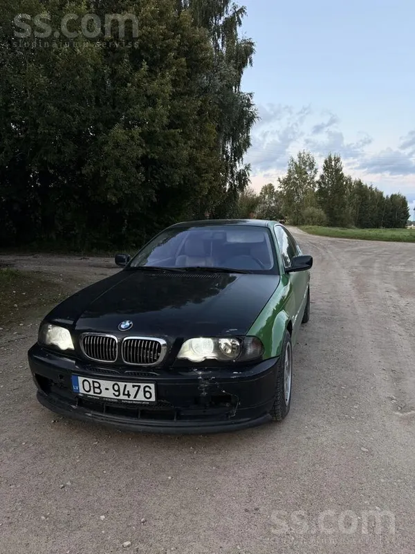 Pārdodu E46 318i kupeju ar reģistrētu M52B20. 110kw, 5 ātrumu manuālis. Moto