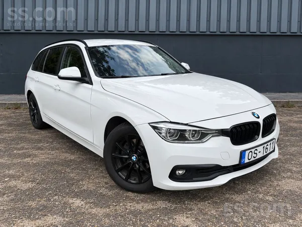 BMW 320 2017, 2.0D dīzelis, Automāts, Universāls, Balts — Latvijā