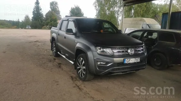 Volkswagen Amarok 2020, 3.0D dīzelis, Automāts, Pikaps, Pelēks — Latvijā