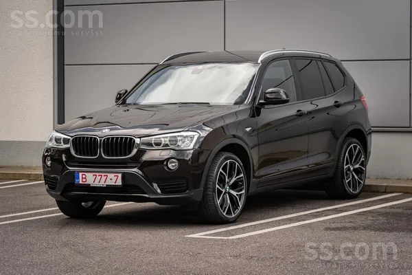 BMW X3 Xdrive 2.0 dīzelis 140kw Vācija, Automāts. 

140 kW / 190 ZS xDrive