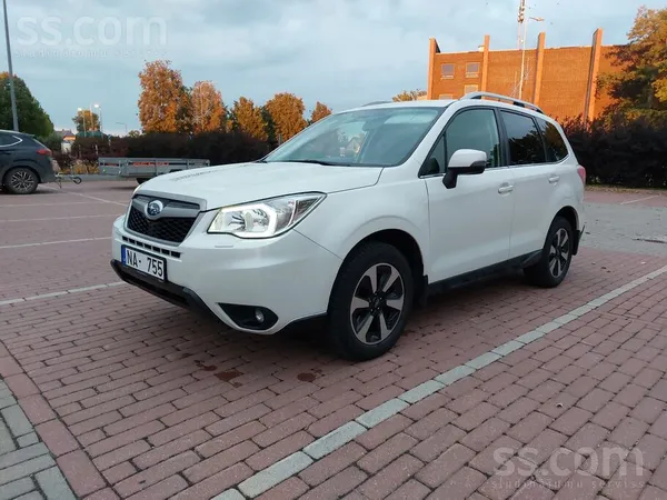 Subaru Forester 2015, 2.0D dīzelis, Automāts, SUV/Apvidus, Balts — Latvijā
