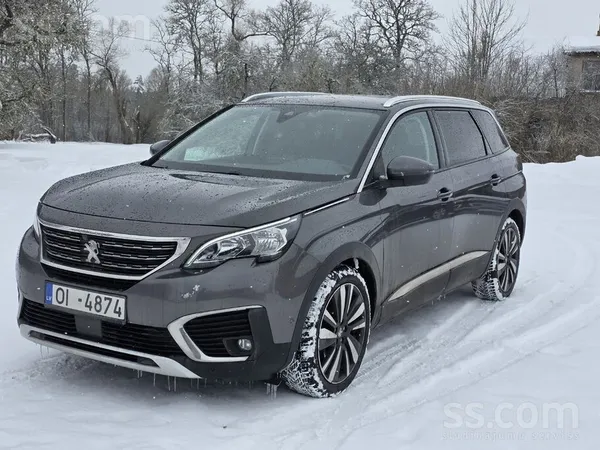 Peugeot Pārdodu Peugeot 5008. Latvijā nobraucis 7t km, pir