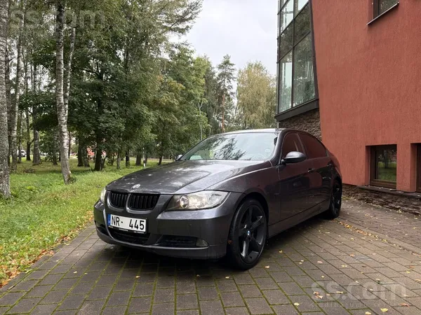 Pārdodu BMW 320d E90, 2006. gada, ar 2.0D M47 dzinēju, 120 kW un 6-pakāpju m