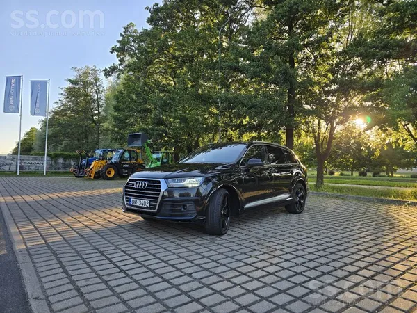 Audi Audi Q7 3.0 Tdi Quattro S line pilna komplektācija