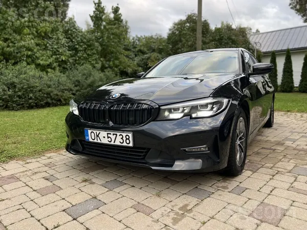 BMW 316 2020, 2.0D dīzelis, Automāts, Sedans, Melns — Latvijā