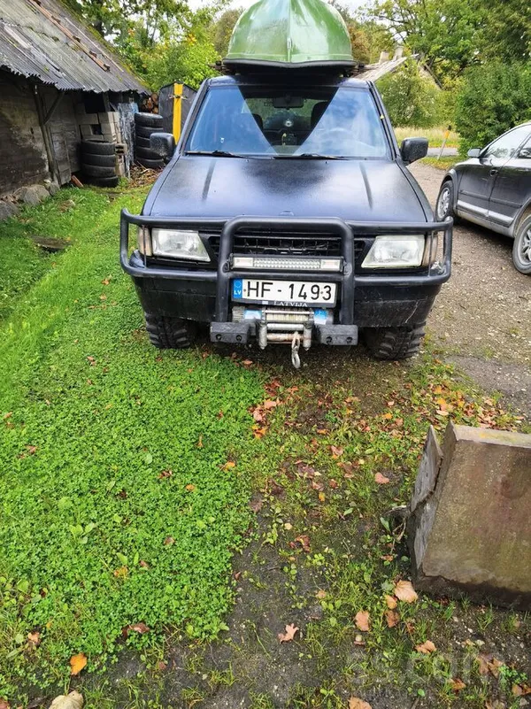Opel Frontera 1998, 2.5D dīzelis, Manuāls, SUV/Apvidus, Melns — Latvijā