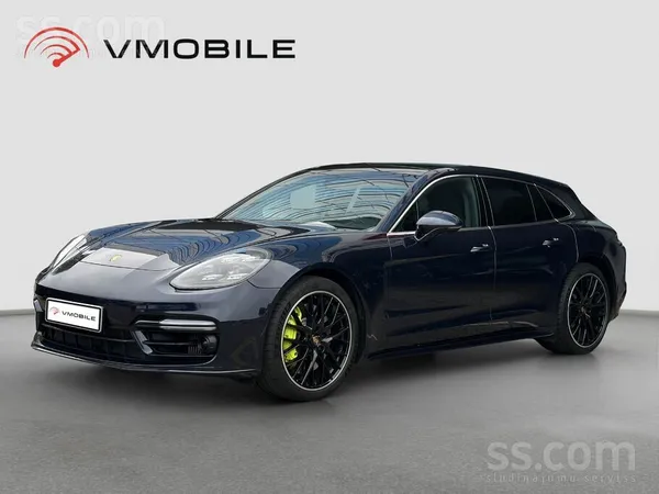 Porsche Panamera 4S E-Hybrid Sport Turismo; Sport Design; Pneimopiekare; Mas