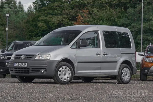 Volkswagen 7- vietas, Caddy Life, 1.6 benzīns, Tikko no Vācij