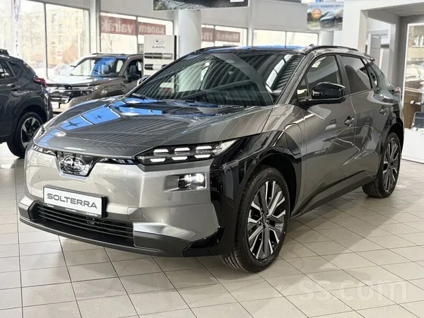 Jaunā Subaru Solterra. Šis auto pieejams uzreiz mūsu autosalonā.
Kāsa: Pre