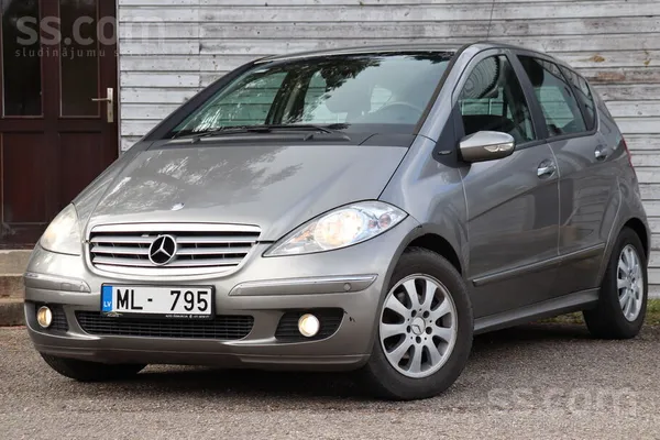 Mercedes A180 2005, 2.0D dīzelis, Automāts, Hečbeks, Pelēks — Latvijā