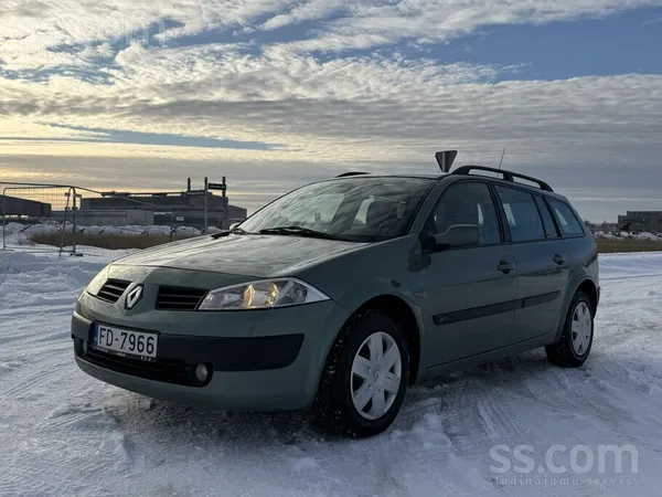 Renault Megane, 1.5 dīzelis, manuālā pārnesumkārba, 85 000 km.
Auto ir l