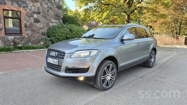 Audi Q7 2008, 3.0D dīzelis, Automāts, SUV/Apvidus, Pelēks — Latvijā