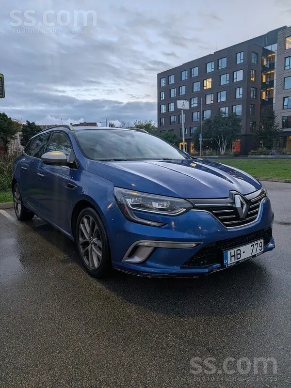 Pārdodu Renault Megane IV GT Line, 2016. Gada (Decembris), 1, 5 dCi dīzelis,