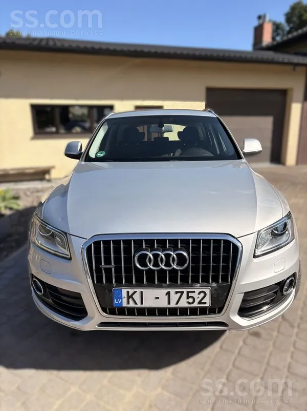 Pārdod 2014.g. Audi Q5 quatro, 2, 0 Tdi, 130Kw, mehāniskā kārba, labā tehnis