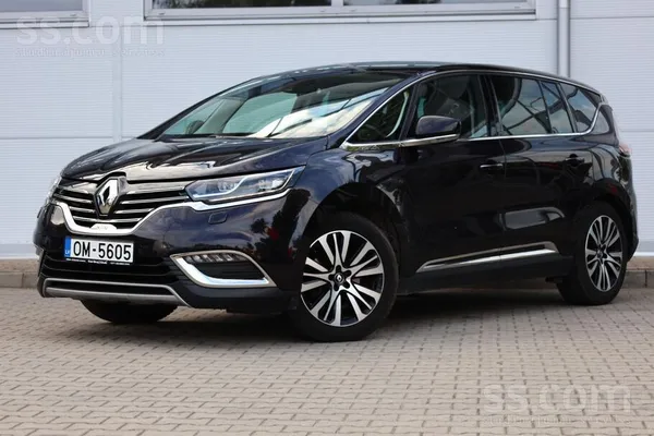 Renault Espace 2016, 1.6D dīzelis, Automāts, Furgons, Violets — Latvijā