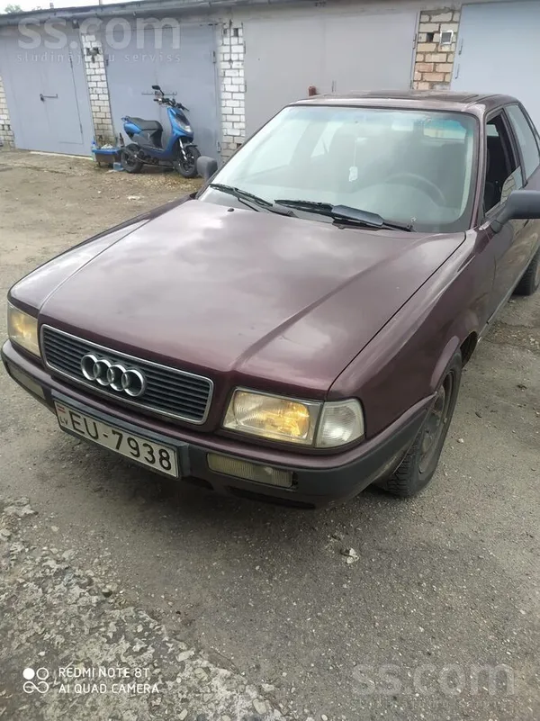 Audi Pārdodu Audi 80, labā tehniskajā stāvoklī, ir vizu
