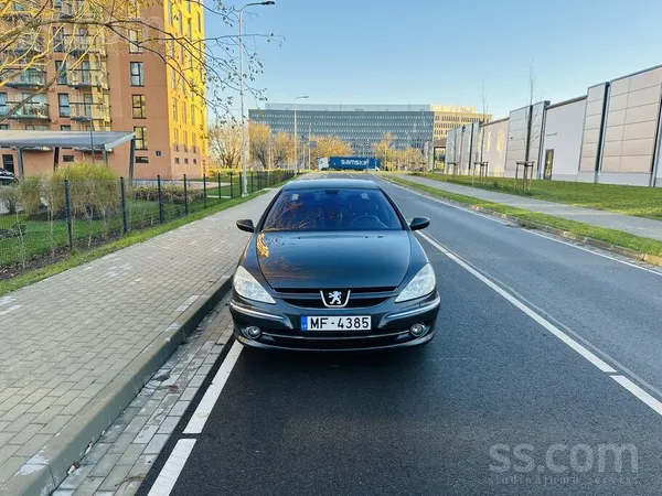 Peugeot 607 2007, 2.7D dīzelis, Automāts, Sedans, Pelēks — Latvijā