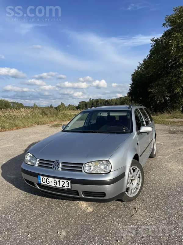Volkswagen Golf 4 2006, 1.9D dīzelis, Manuāls, Universāls, Pelēks — Latvijā