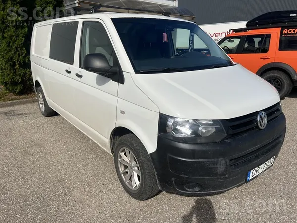 Volkswagen Transporter 2011, 2.0D dīzelis, Manuāls, Furgons, Balts — Latvijā