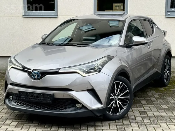 Toyota C-HR 2017, 1.8H hibrīds, Automāts, Hečbeks, Pelēks — Latvijā
