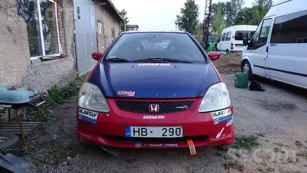 Laika trūkuma dēļ tiek pārdots Honda Civic Ep3 1.6 benzīns.
Automašīna b