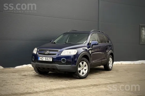 Chevrolet Captiva, 2, 4 benzīna dzinējs, 7 sēdvietas.
Ļoti mazs, pārbaudām