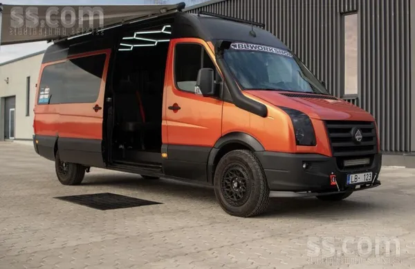 Pārdod pilnībā pārbūvētu un pielāgotu VW Crafter (2008. gads, 2.5 Tdi). 
Bu