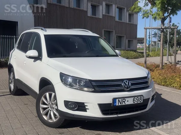 Volkswagen Pārdodu koptu VW Tiguan 2012.gada skaistā baltā kr