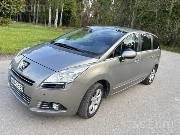 Peugeot 5008 2010, 1.6D dīzelis, Automāts, Furgons, Brūns — Latvijā