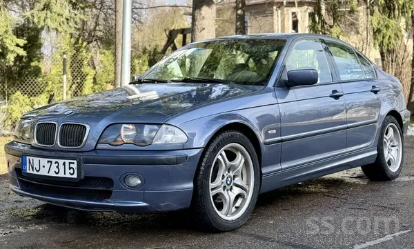 Dzīvs BMW E46 318i Oem Mtech1 komplektācijā ar automātisko pārnesumkārbu. La