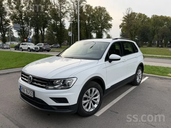 Volkswagen Tiguan 2017, 1.4 benzīns, Manuāls, SUV/Apvidus, Balts — Latvijā