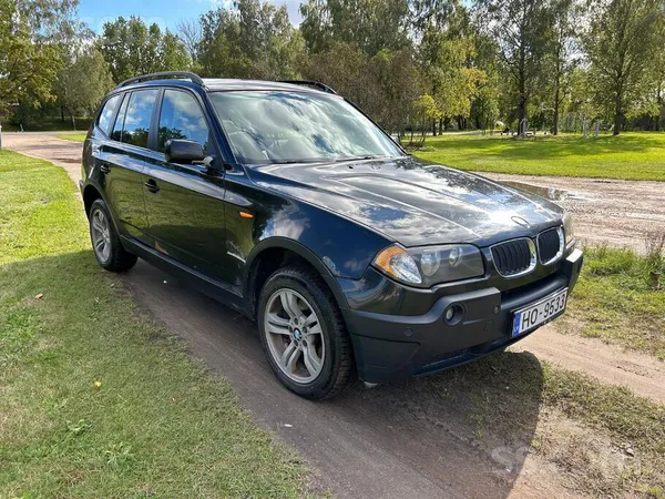 BMW X3 2004, 3.0D dīzelis, Automāts, SUV/Apvidus, Melns — Latvijā