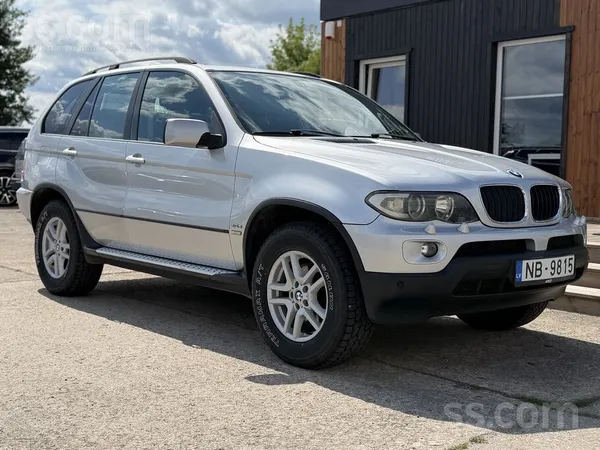 BMW BMW X5 3.0 dīzelis. Automāts. Tehniskā apskate bez