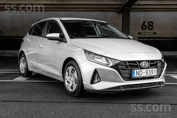 Hyundai I20, 1.2 62kW / 84zs, ar Pvn 21%, rūpnīcas garantija bez nobraukuma