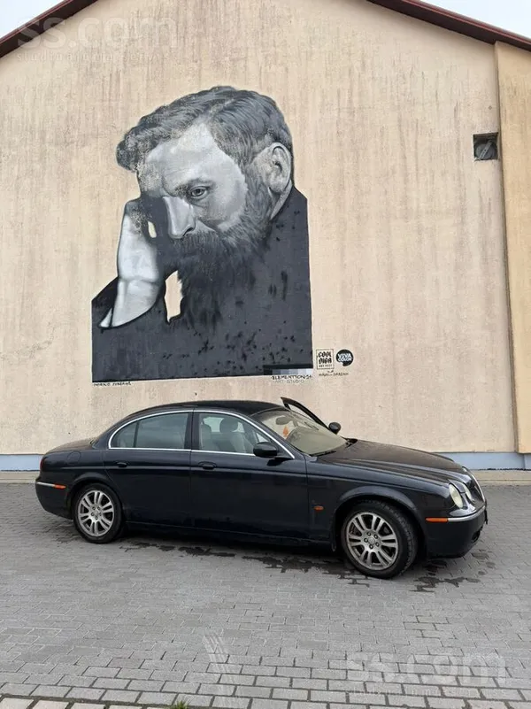 Jaguar S-Type 2005, 2.7D dīzelis, Manuāls, Sedans, Melns — Latvijā