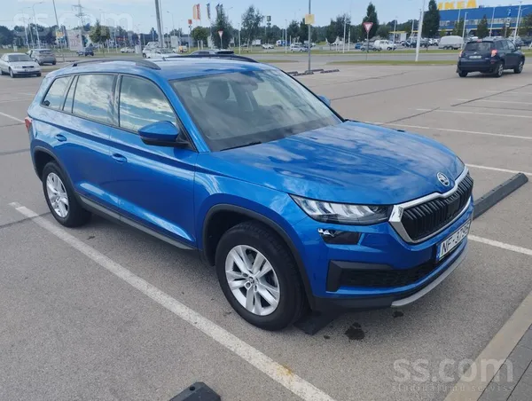Skoda Kodiaq 2022, 1.5 benzīns, Manuāls, SUV/Apvidus, Zils — Latvijā