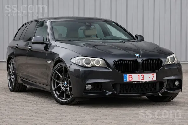 BMW 535 2012, 3.0D dīzelis, Automāts, Universāls, Pelēks — Latvijā