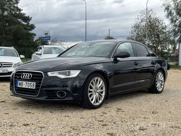 Audi A6 ar dinamisku un jaudīgu 3.0 Tfsi benzīna dzinēju (220 kW / 300 Zs).