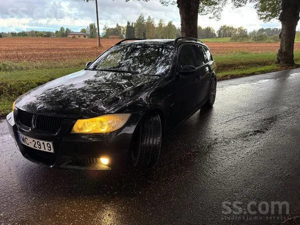 Pārdod BMW 330d 170kw, Black sapphire metallic, sporta pakete, automāts, unv