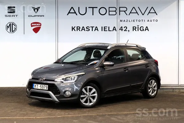 Piedāvājam Hyundai i20 Active, 1.0 T-Gdi benzīna dzinējs 73.6Kw/100Zs. Manuā
