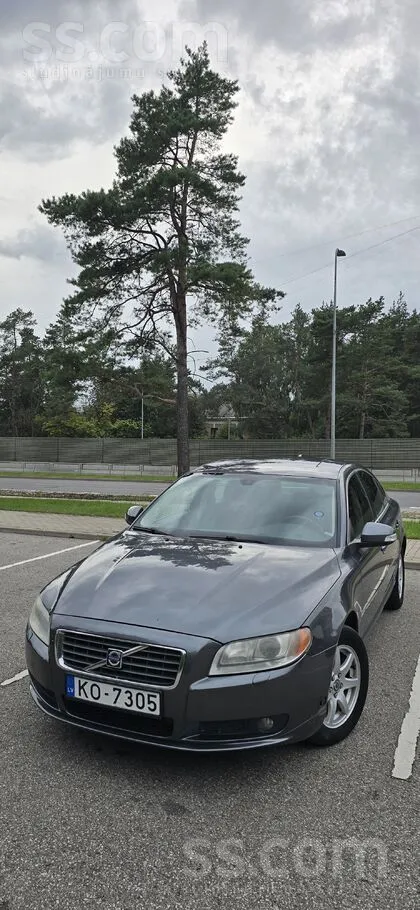 Volvo S80 2006, 2.4D dīzelis, Manuāls, Sedans, Pelēks — Latvijā