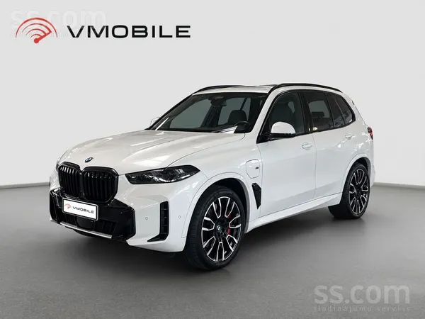 BMW X5 xDrive50e M Sport Pro; Pneimopiekare; Panorama; Ventilācija; H/k; Acc