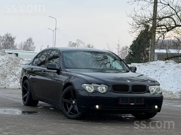 Bmw 730d Sport Paket Shadowline Black Edition Pilna komplektacija. Auto laba