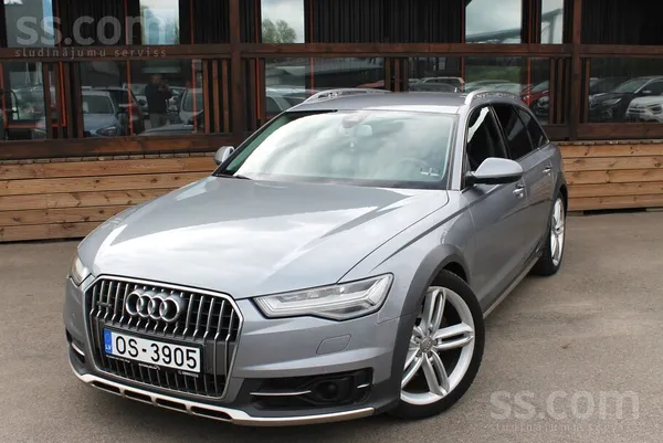 Audi A6 Allroad Quattro, 2019.Gada 3.0D, 200kw motors

TA līdz 25.09.2028.