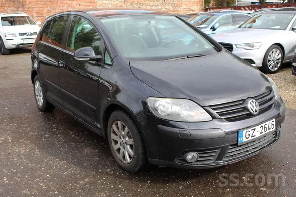 Volkswagen Golf Plus 2008, 1.9D dīzelis, Automāts, Hečbeks, Melns — Latvijā