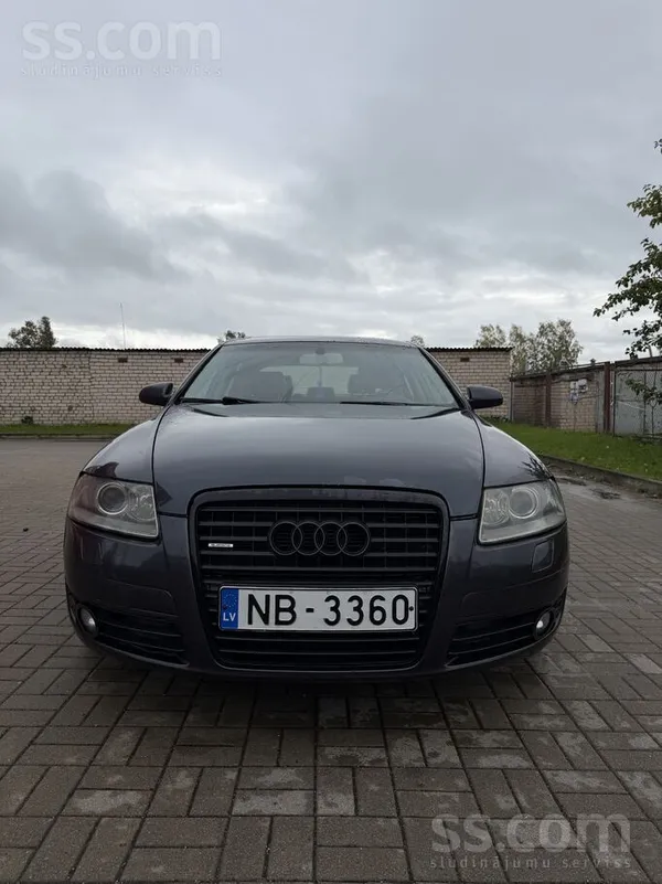 Audi A6 2006, 3.0D dīzelis, Automāts, Sedans, Pelēks — Latvijā